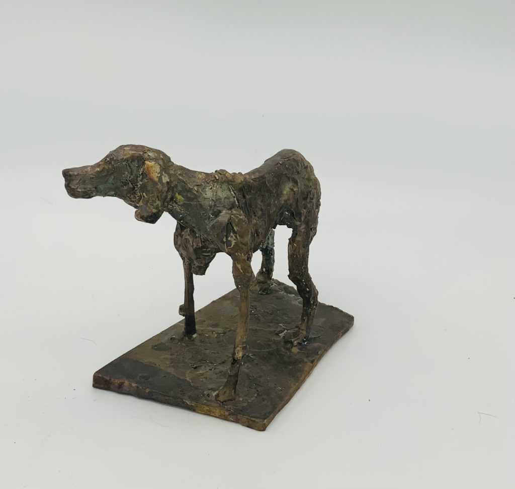 Dog in Bronze