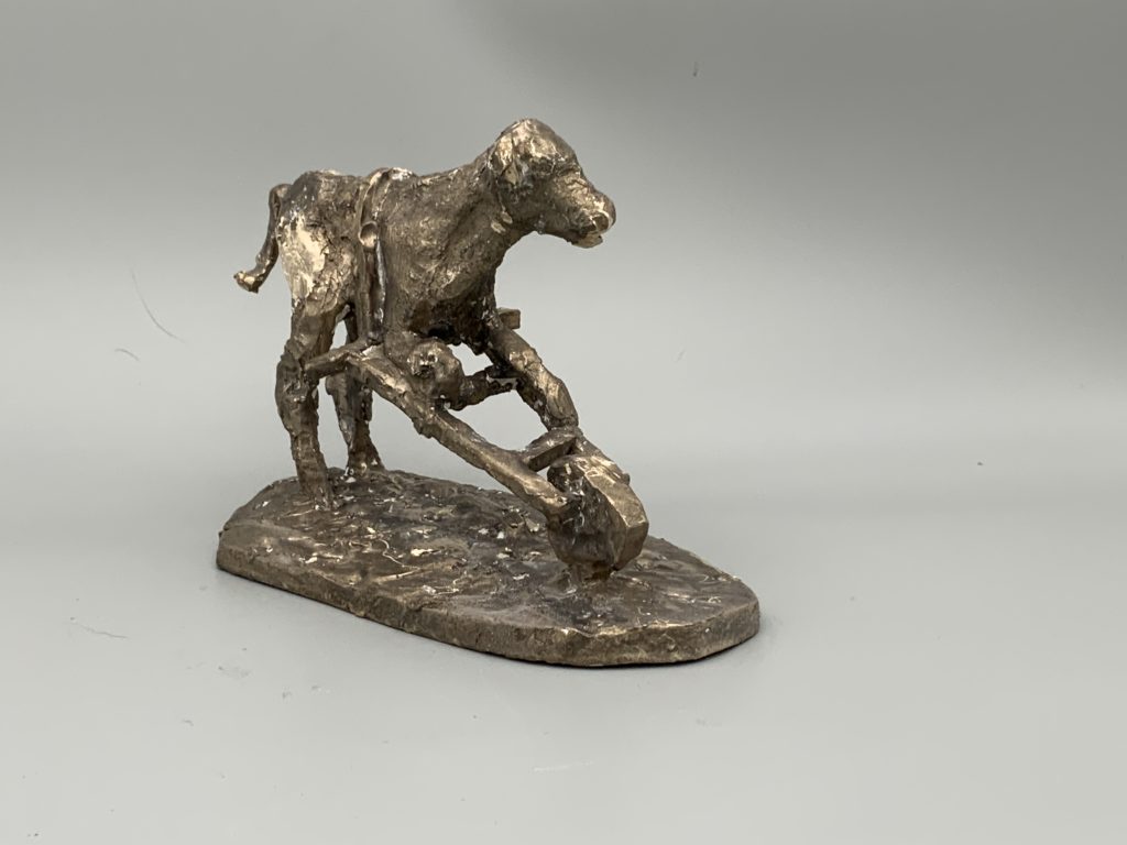 Handicapped Calf in Bronze