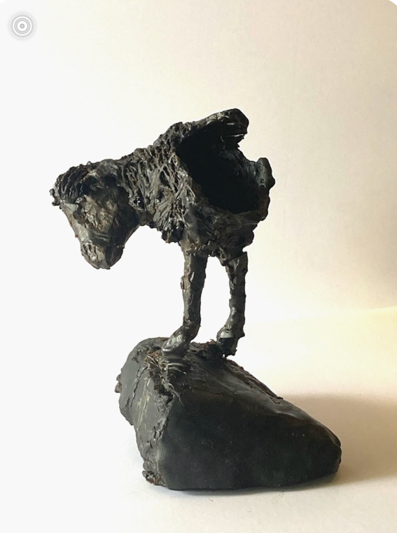 Buffalo in bronze